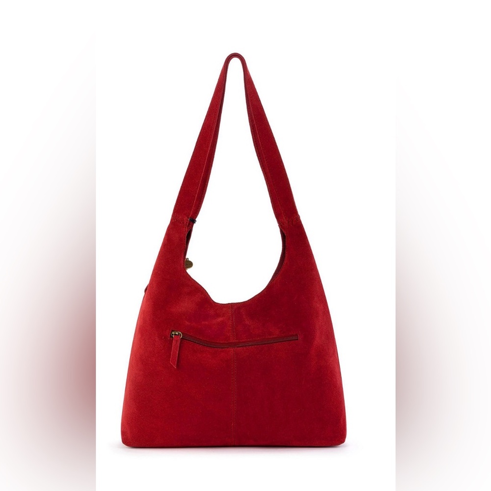 The Sak Red Hobo Bag with Tassel - Picture 3 of 5